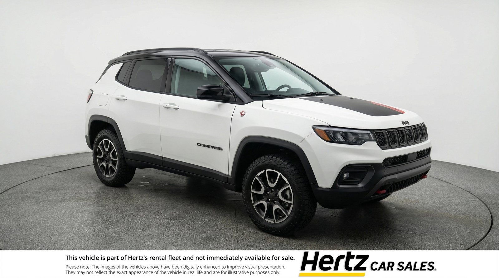 Used 2025 Jeep Compass Trailhawk AWD/4WD image 1