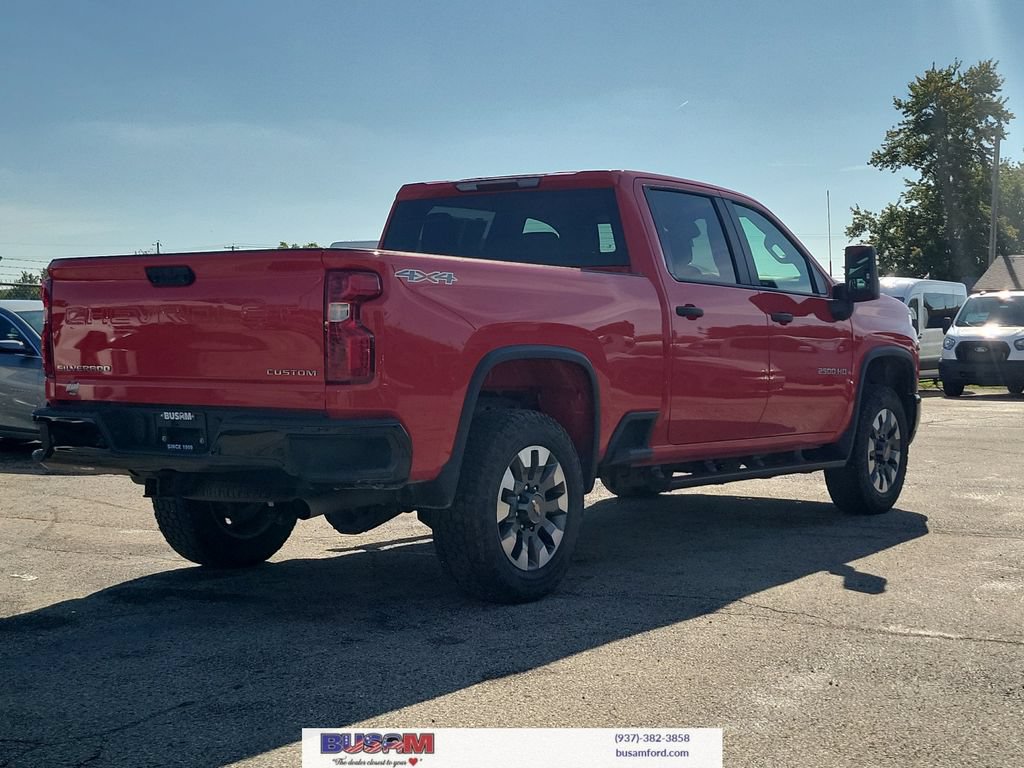 Used 2024 Chevrolet Silverado 2500 Custom w/ Custom Value Package AWD/4WD image 4