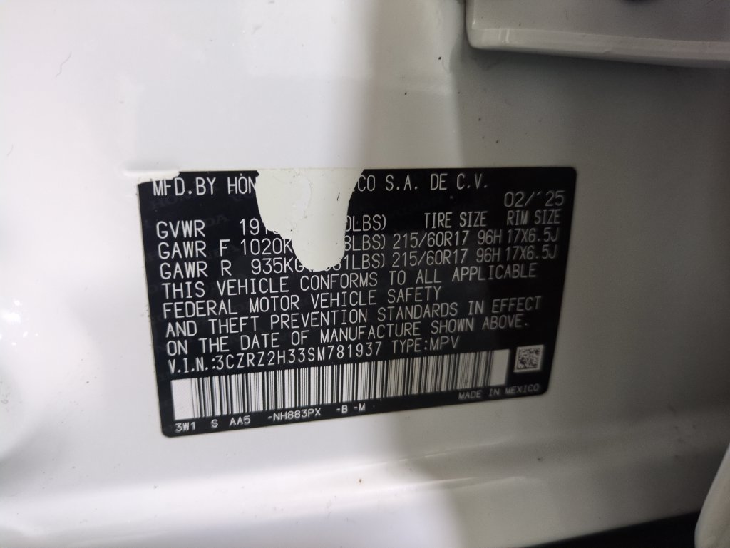 Used 2025 Honda HR-V LX image 34