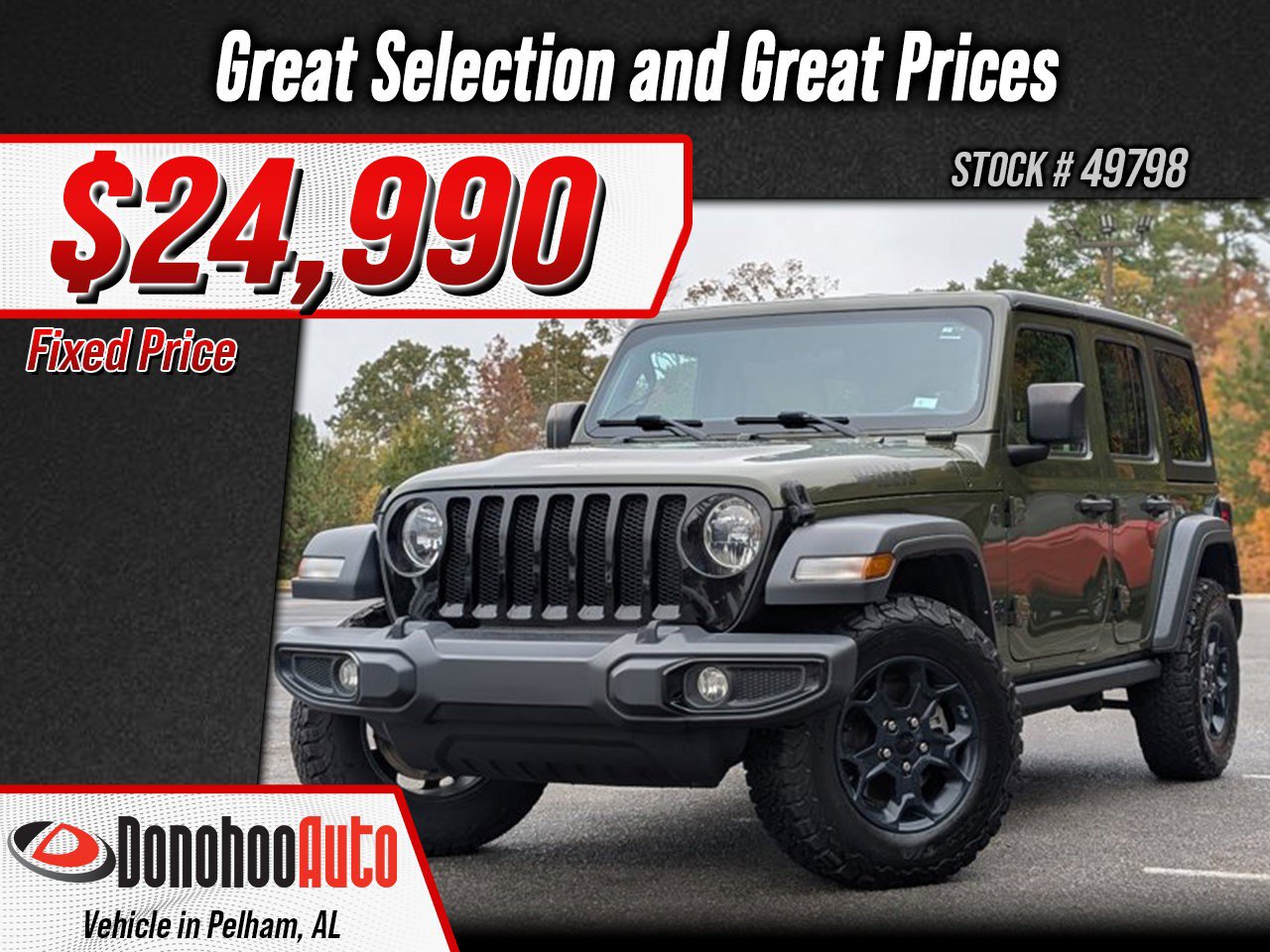 Used 2023 Jeep Wrangler Unlimited Sport
