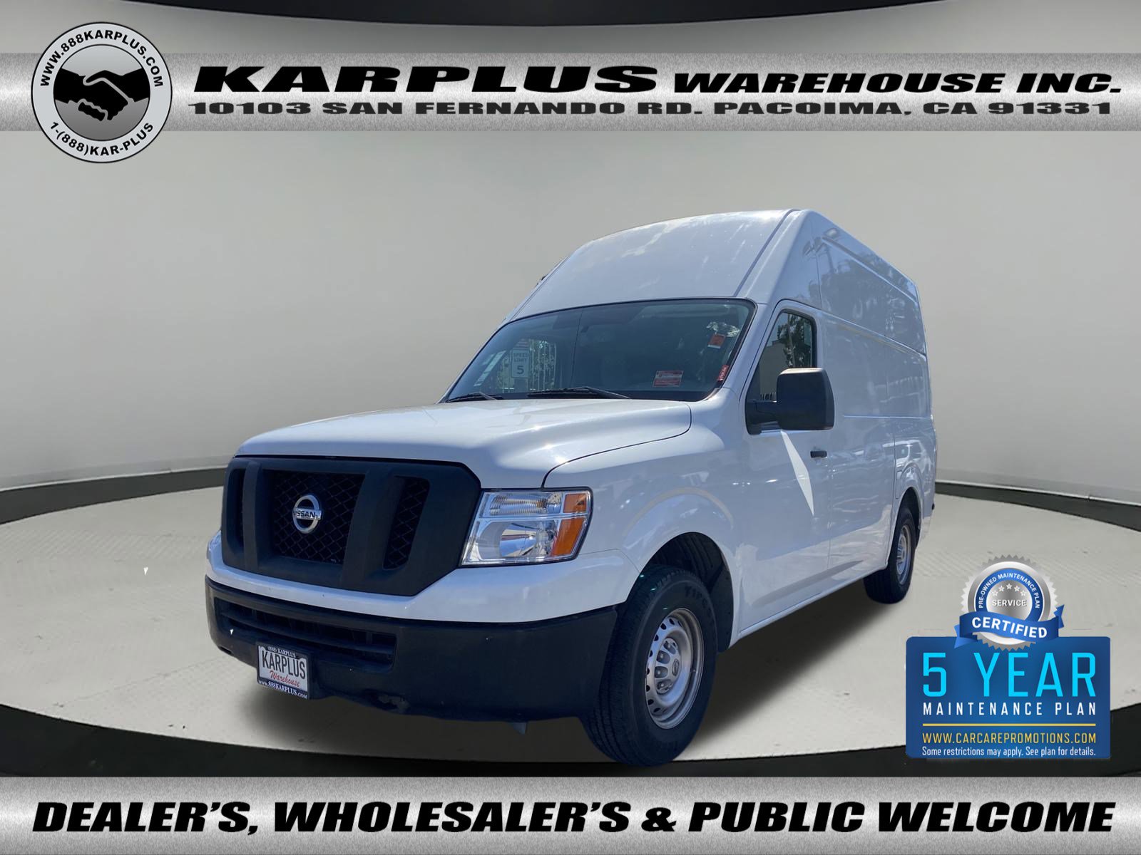 Used 2017 Nissan NV 2500 S w/ Power Basic Package