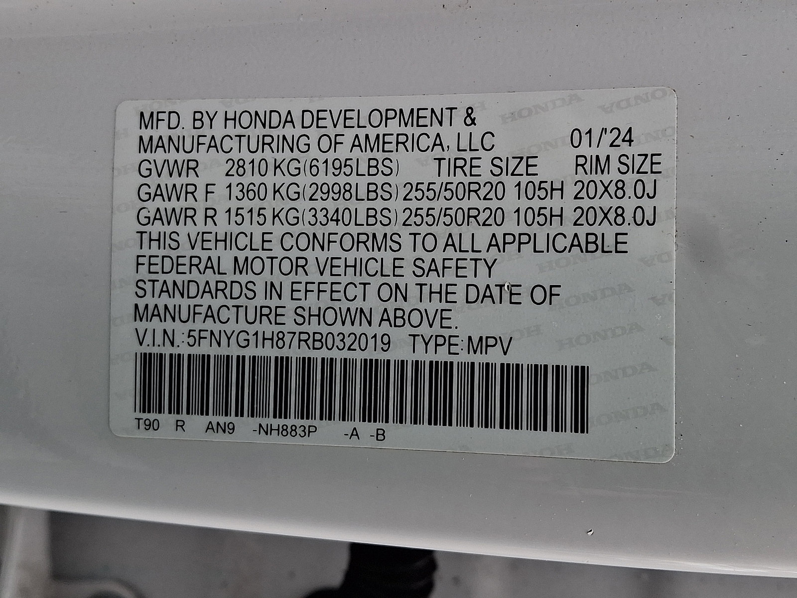 Used 2024 Honda Pilot Elite image 33