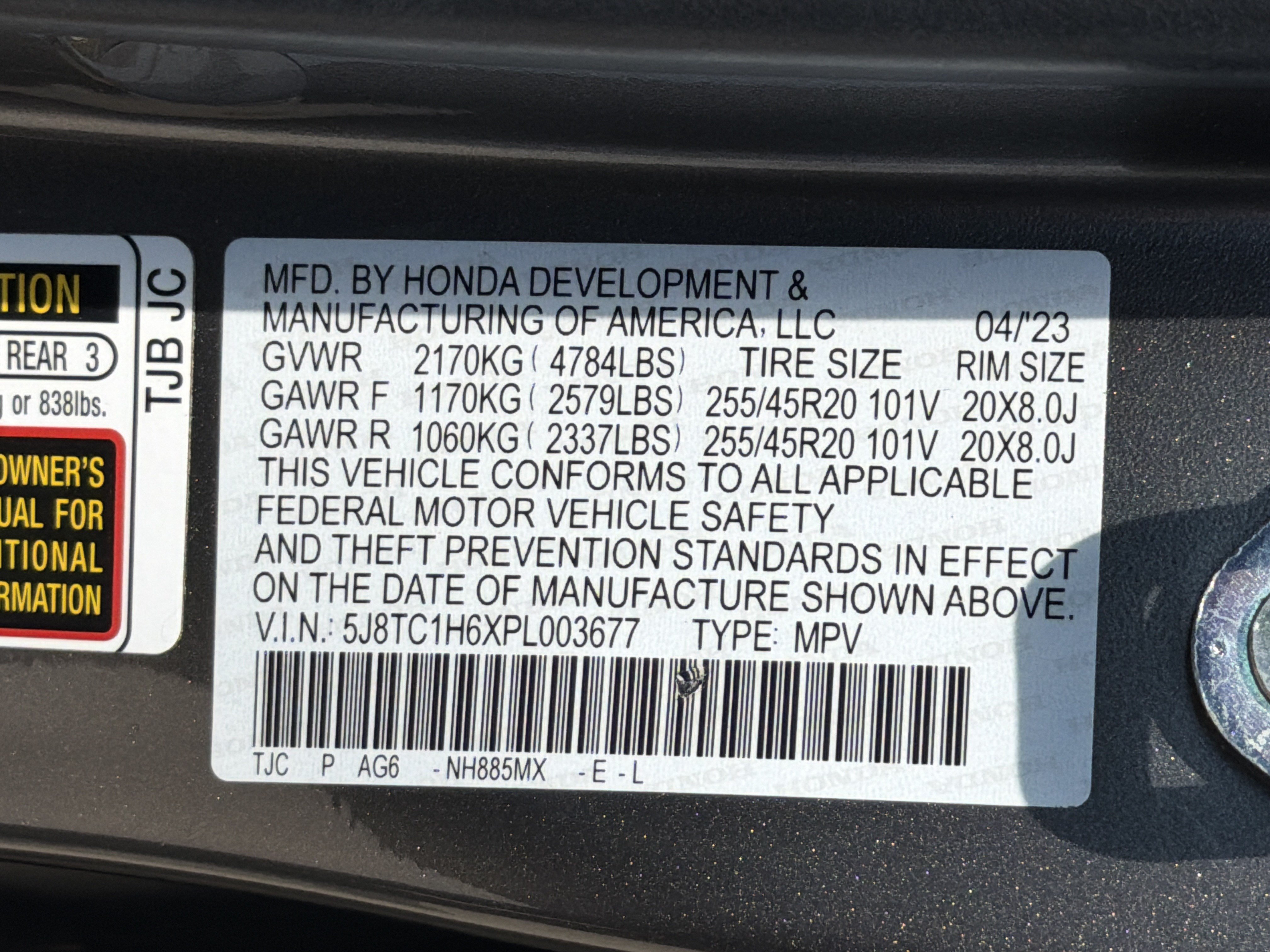 Certified 2023 Acura RDX w/ Advance Package FWD image 35