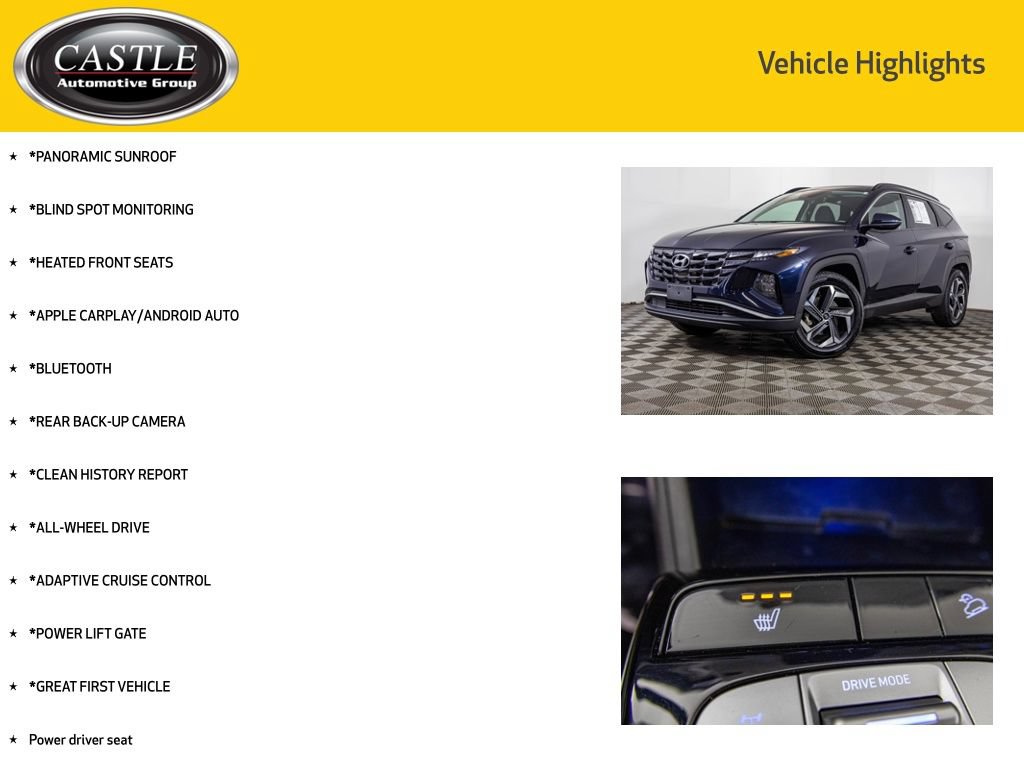 Used 2022 Hyundai Tucson SEL AWD/4WD image 3
