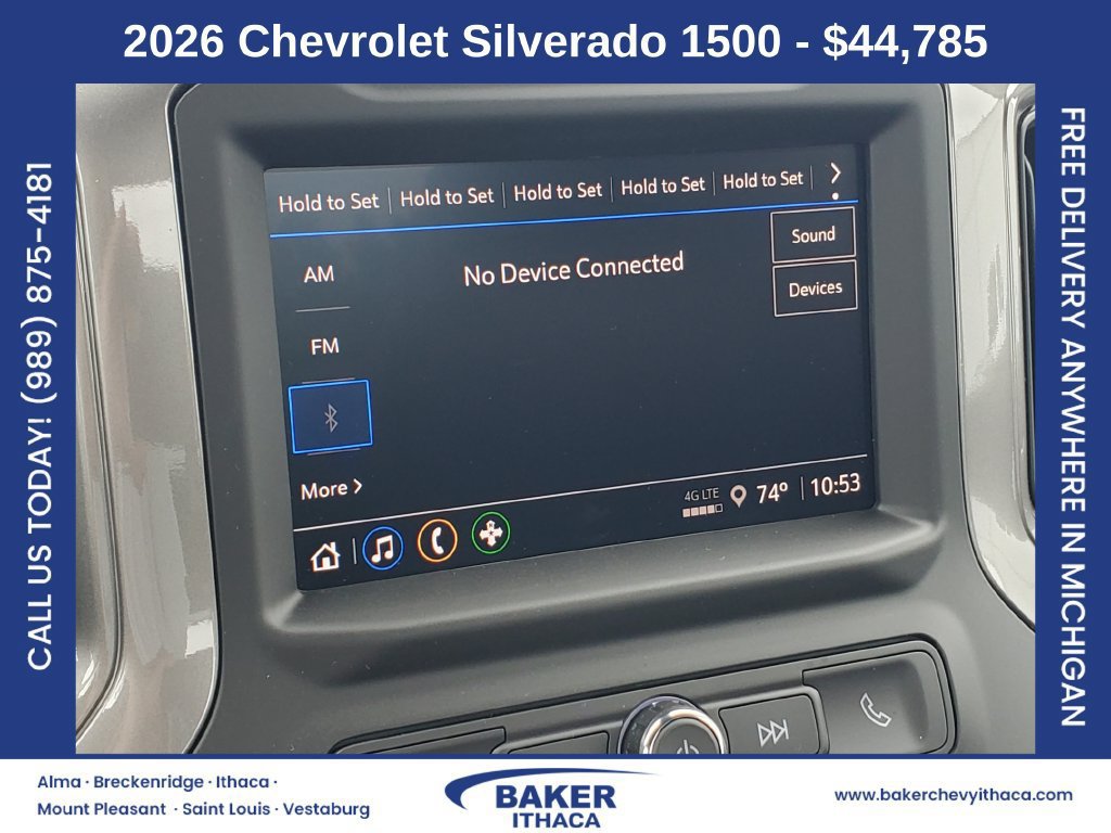 New 2026 Chevrolet Silverado 1500 W/T w/ Trailering Package AWD/4WD image 14