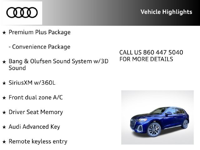 Certified 2024 Audi Q5 2.0T Premium Plus w/ Premium Plus Package AWD/4WD image 31