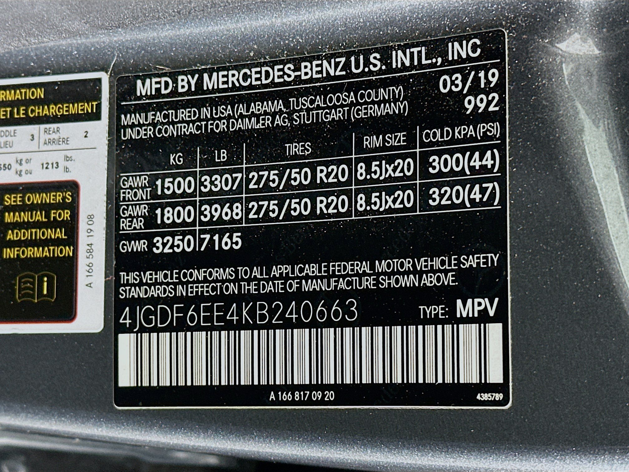 Used 2019 Mercedes-Benz GLS 450 4MATIC image 12