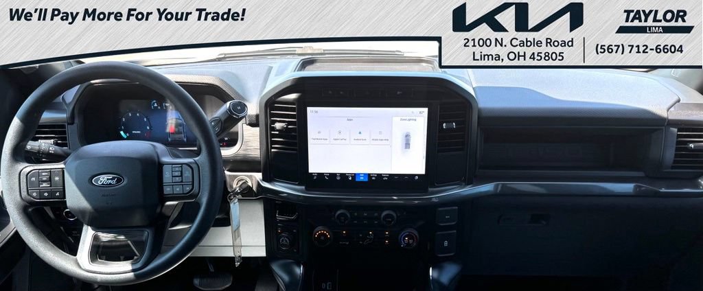 Used 2024 Ford F150 STX w/ STX Black Appearance Package AWD/4WD image 10