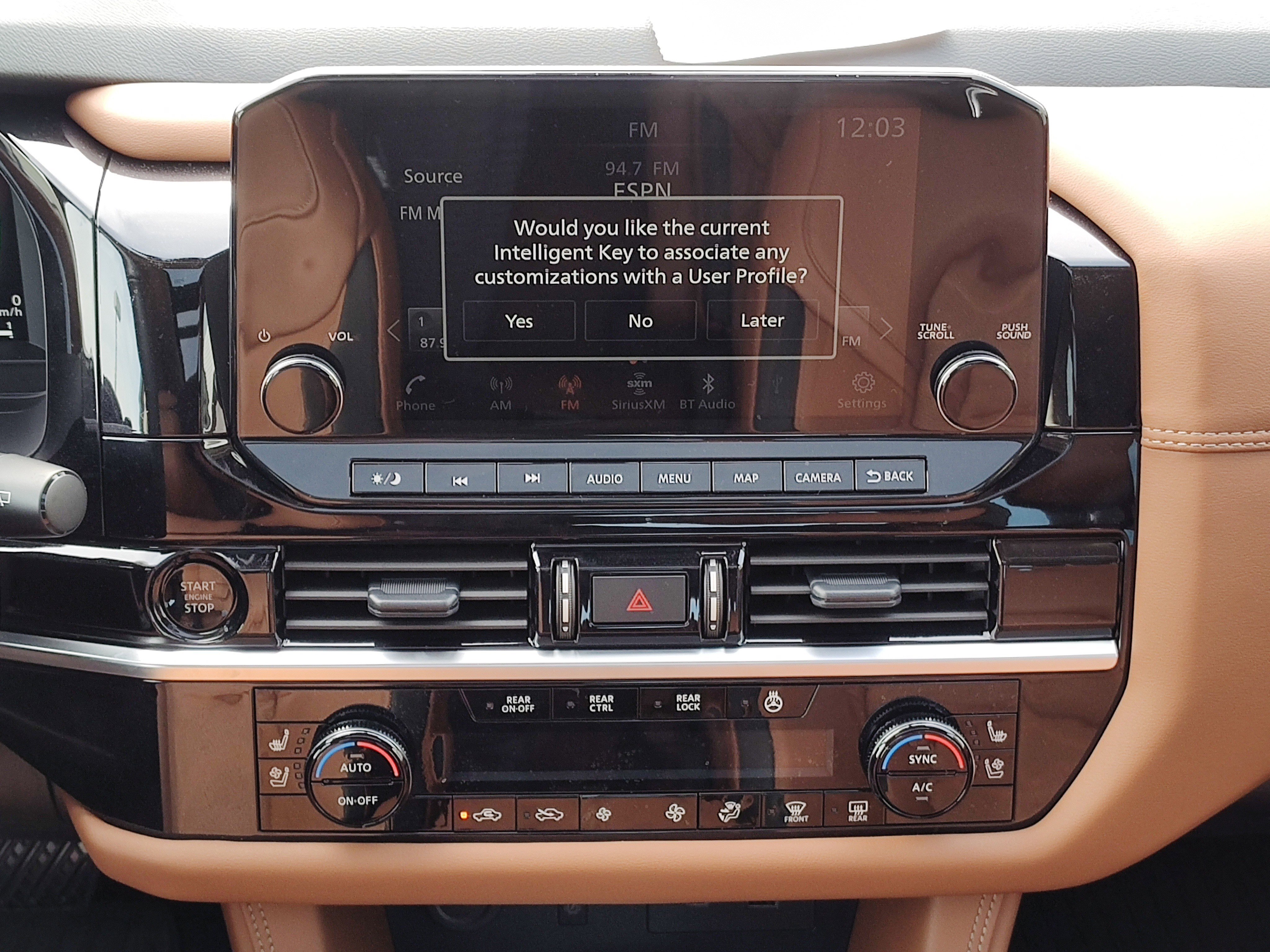 New 2025 Nissan Pathfinder Platinum image 9