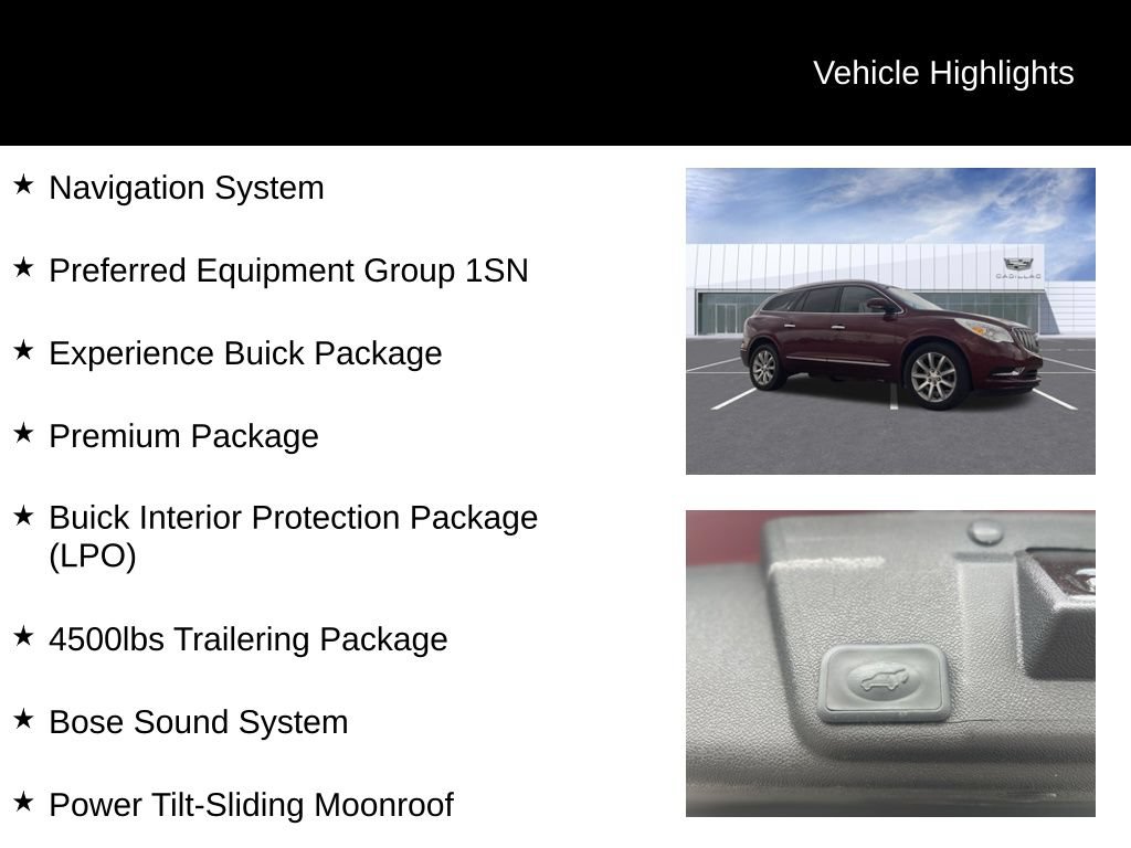 Used 2017 Buick Enclave Premium w/ Experience Buick Package AWD/4WD image 10