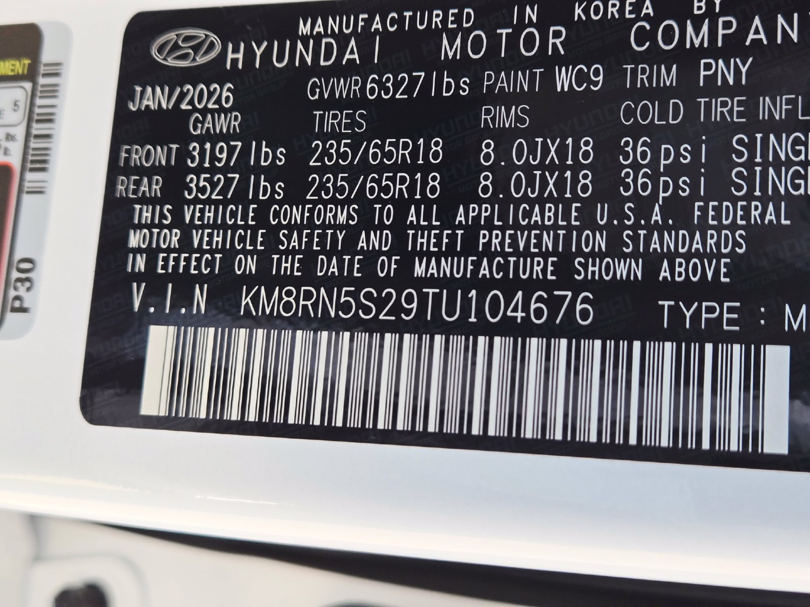 New 2026 Hyundai Palisade SEL FWD image 21
