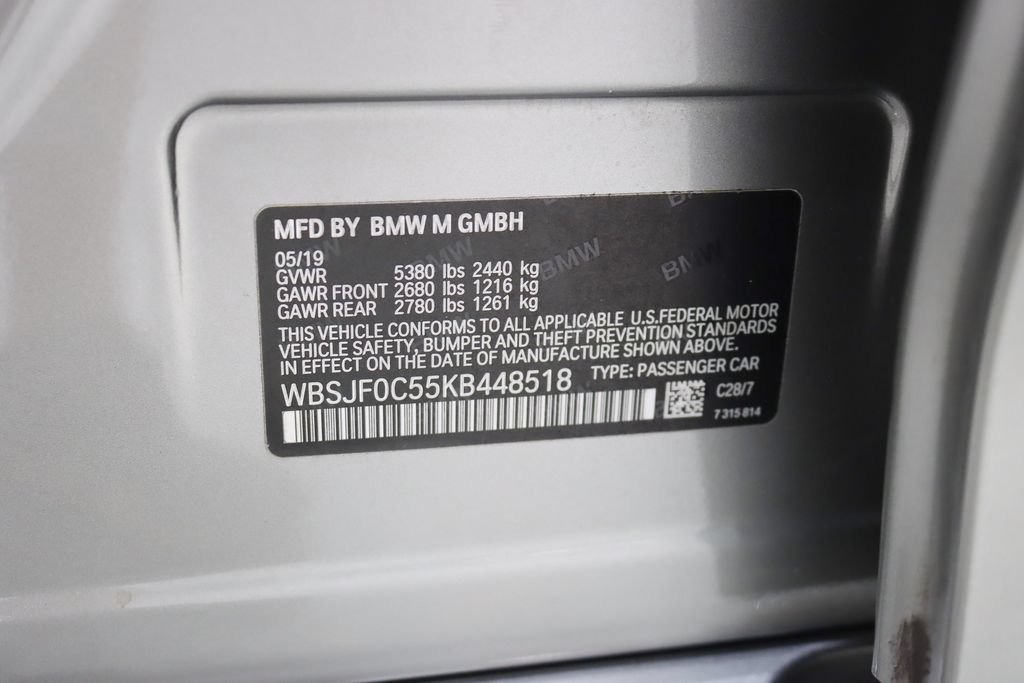 Used 2019 BMW M5 w/ Executive Package AWD/4WD image 50