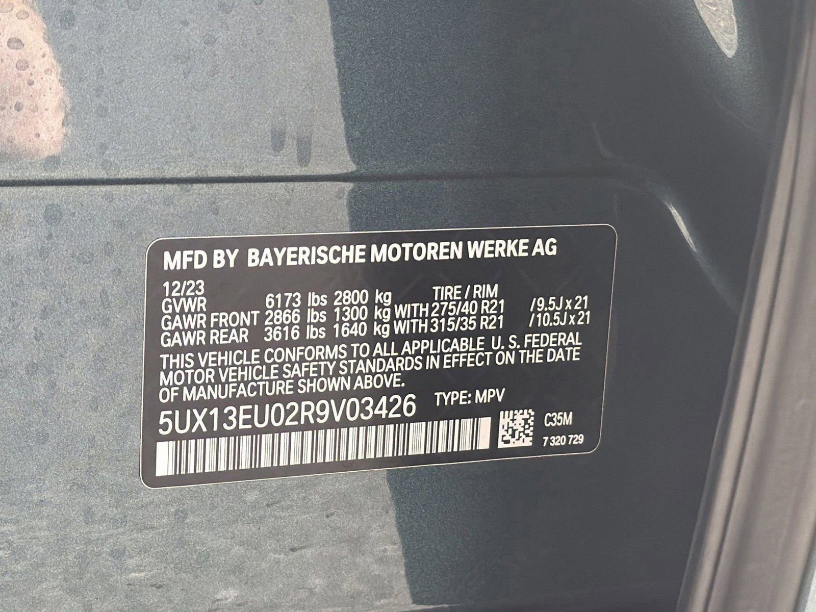Certified 2024 BMW X5 sDrive40i w/ Premium Package RWD image 37