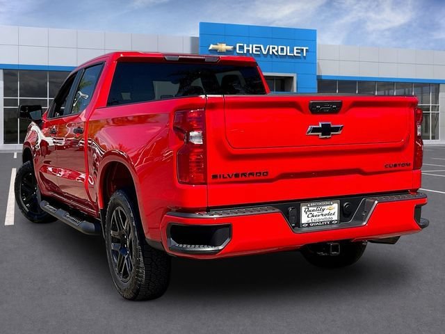 New 2026 Chevrolet Silverado 1500 Custom w/ Turbomax Blackout Package RWD image 3