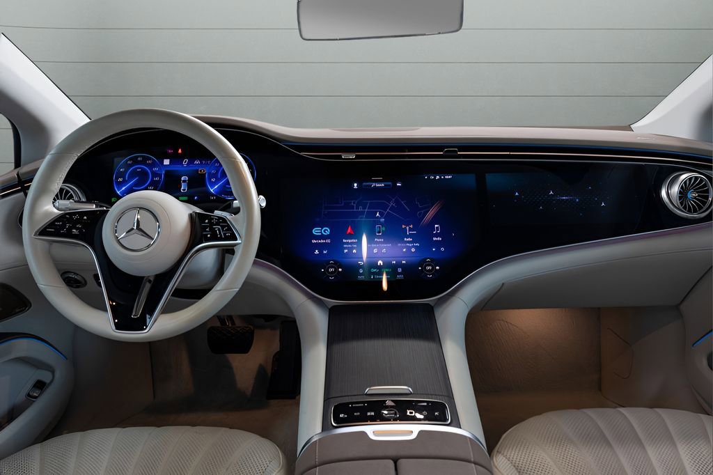 Used 2022 Mercedes-Benz EQS 580 4MATIC Sedan w/ Pinnacle Trim Package image 29