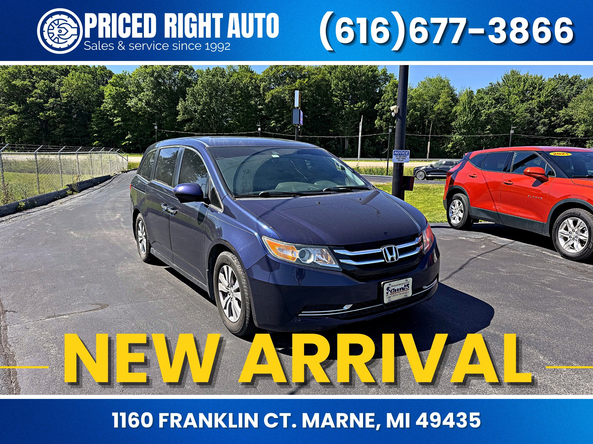 Used 2017 Honda Odyssey EX-L image 1