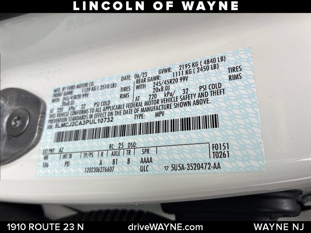 Certified 2023 Lincoln Corsair Reserve FWD image 29