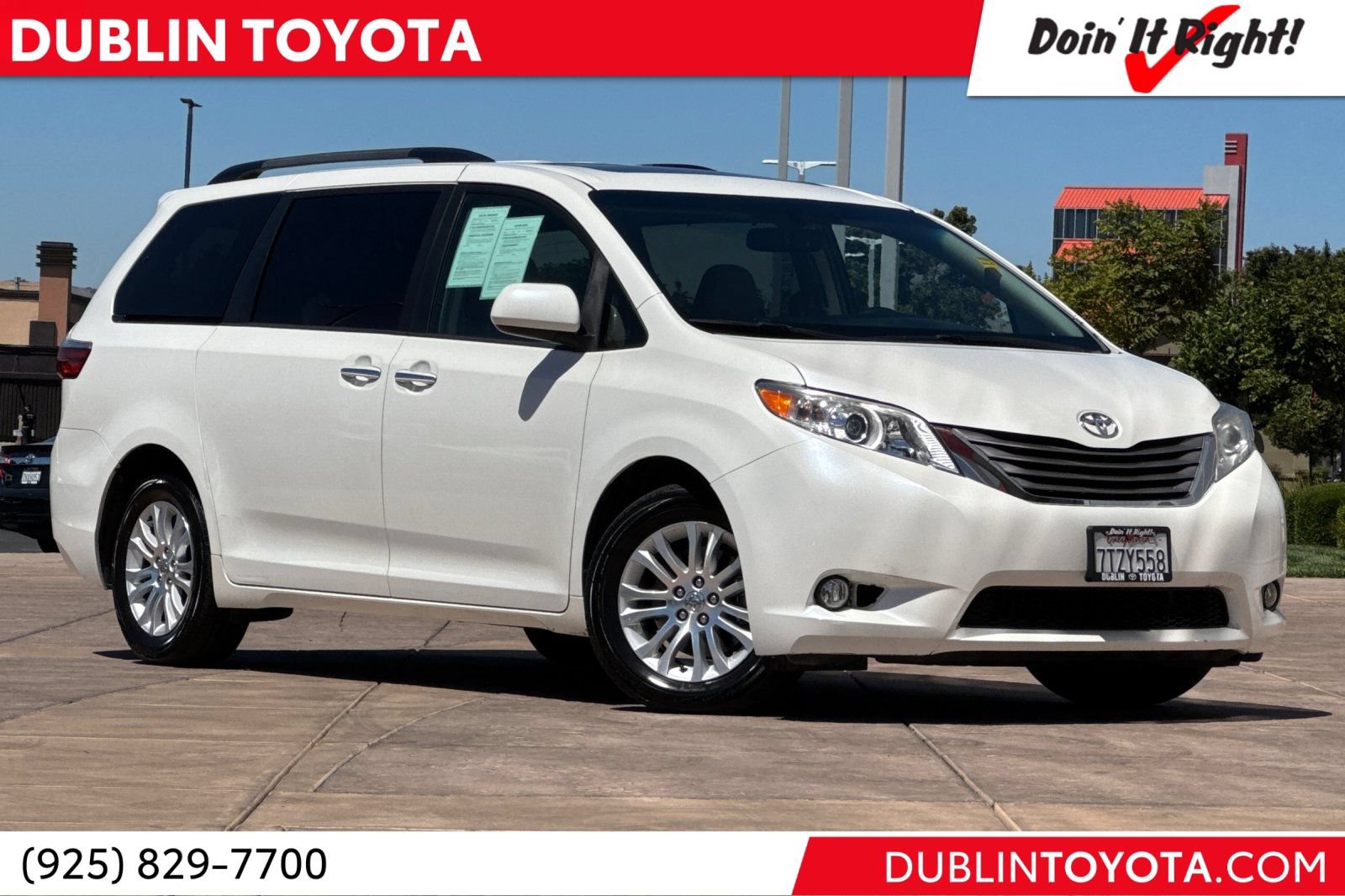 Certified 2016 Toyota Sienna XLE w/ XLE Navigation Package FWD 360° Tour