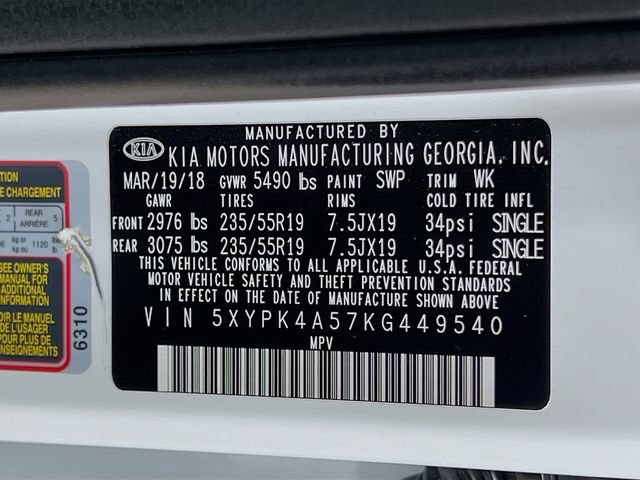 Used 2019 Kia Sorento SX FWD image 35