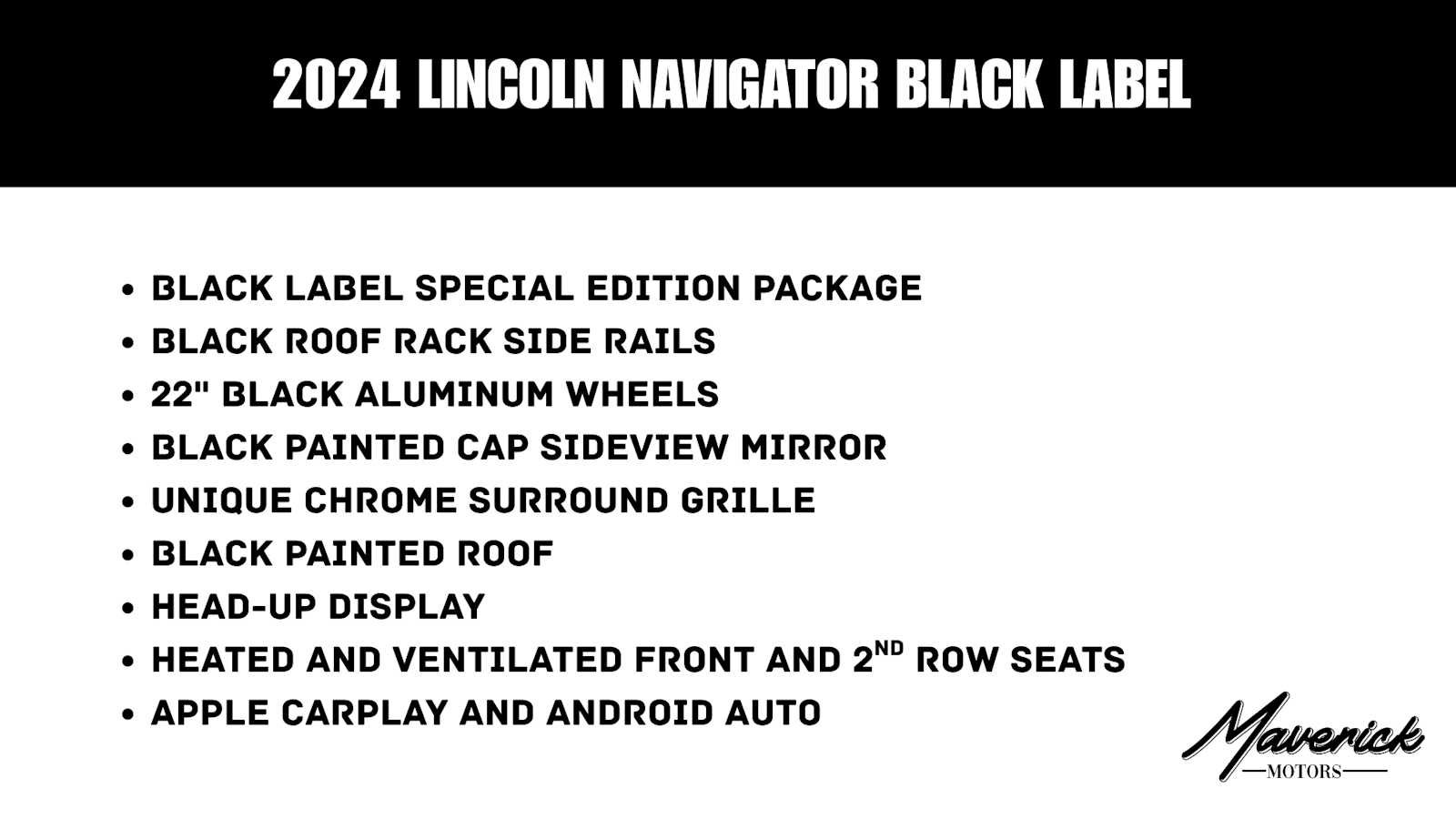 Used 2024 Lincoln Navigator Black Label AWD/4WD image 62