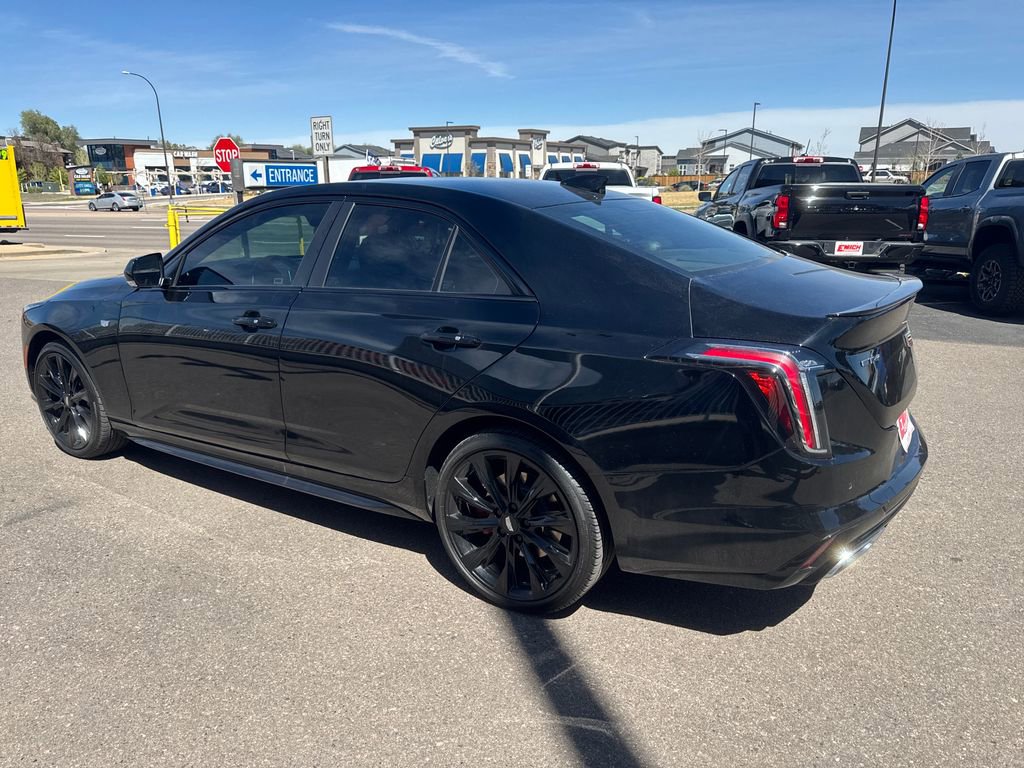 Used 2022 Cadillac CT4 Sport w/ LPO, ONYX Package AWD/4WD image 3