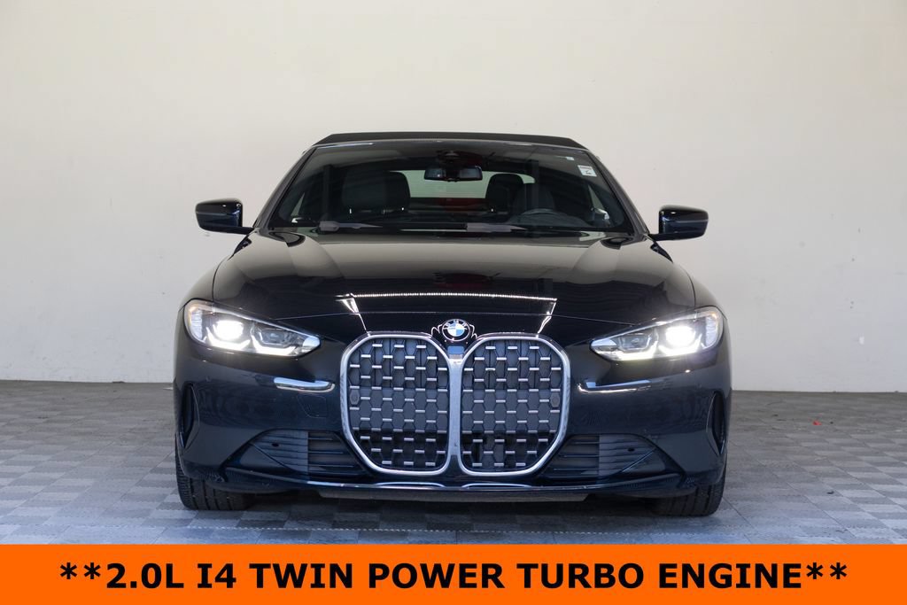 Used 2021 BMW 430i Convertible w/ Premium Package RWD image 4