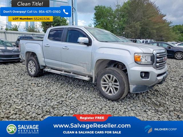 Used 2016 GMC Canyon SLT w/ LPO, Bed Protection Package AWD/4WD image 5