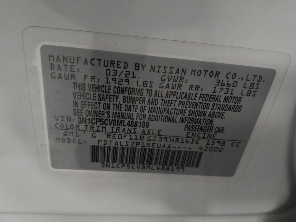 Used 2021 Nissan Kicks SV image 33