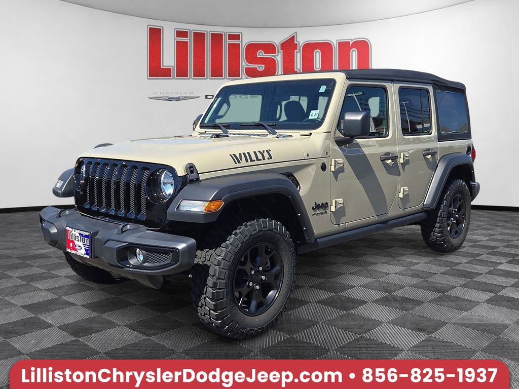 Used 2022 Jeep Wrangler Unlimited Sport image 1