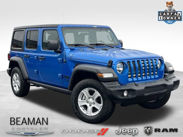 Used 2021 Jeep Wrangler Unlimited Sport image 1