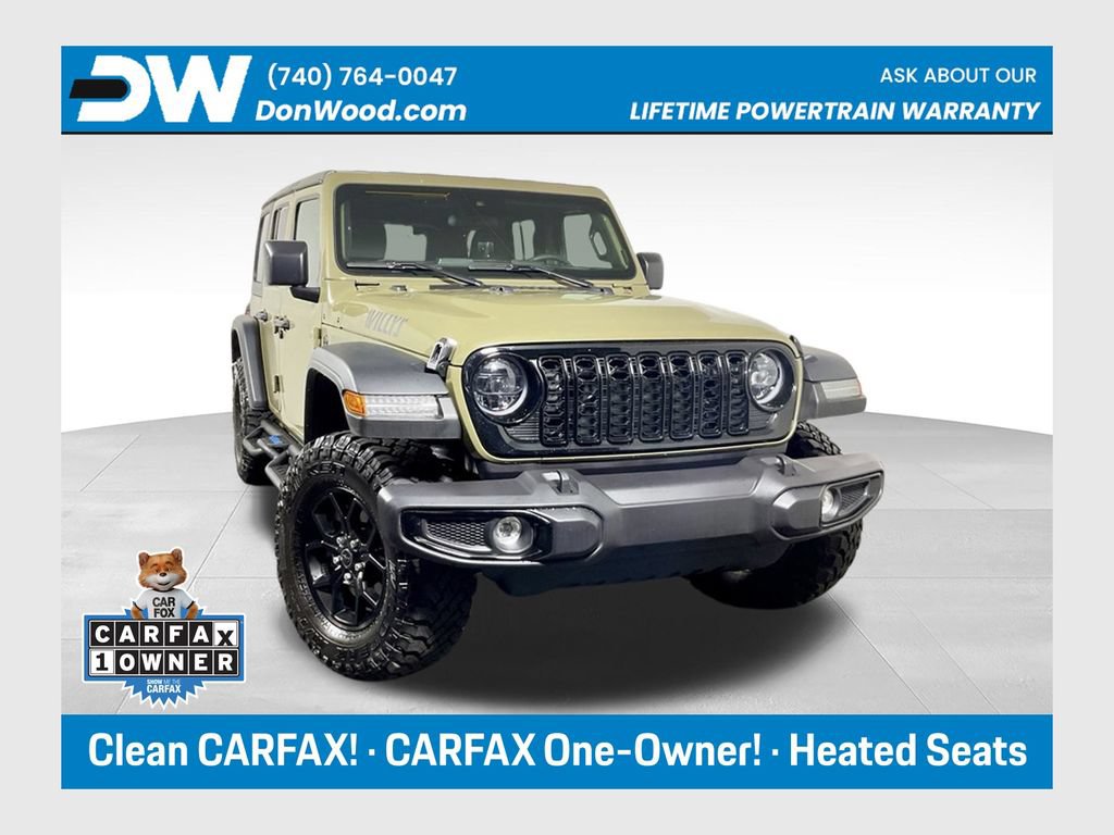 Used 2025 Jeep Wrangler Unlimited Sport AWD/4WD image 1