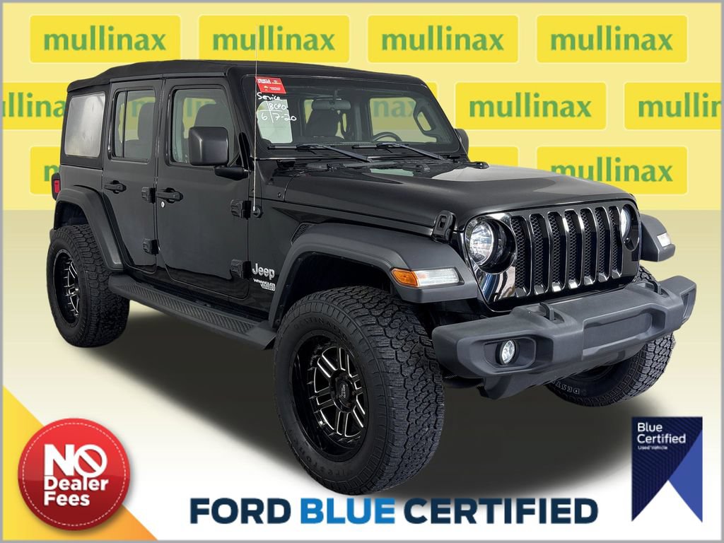 Used 2020 Jeep Wrangler Unlimited Sport AWD/4WD image 1