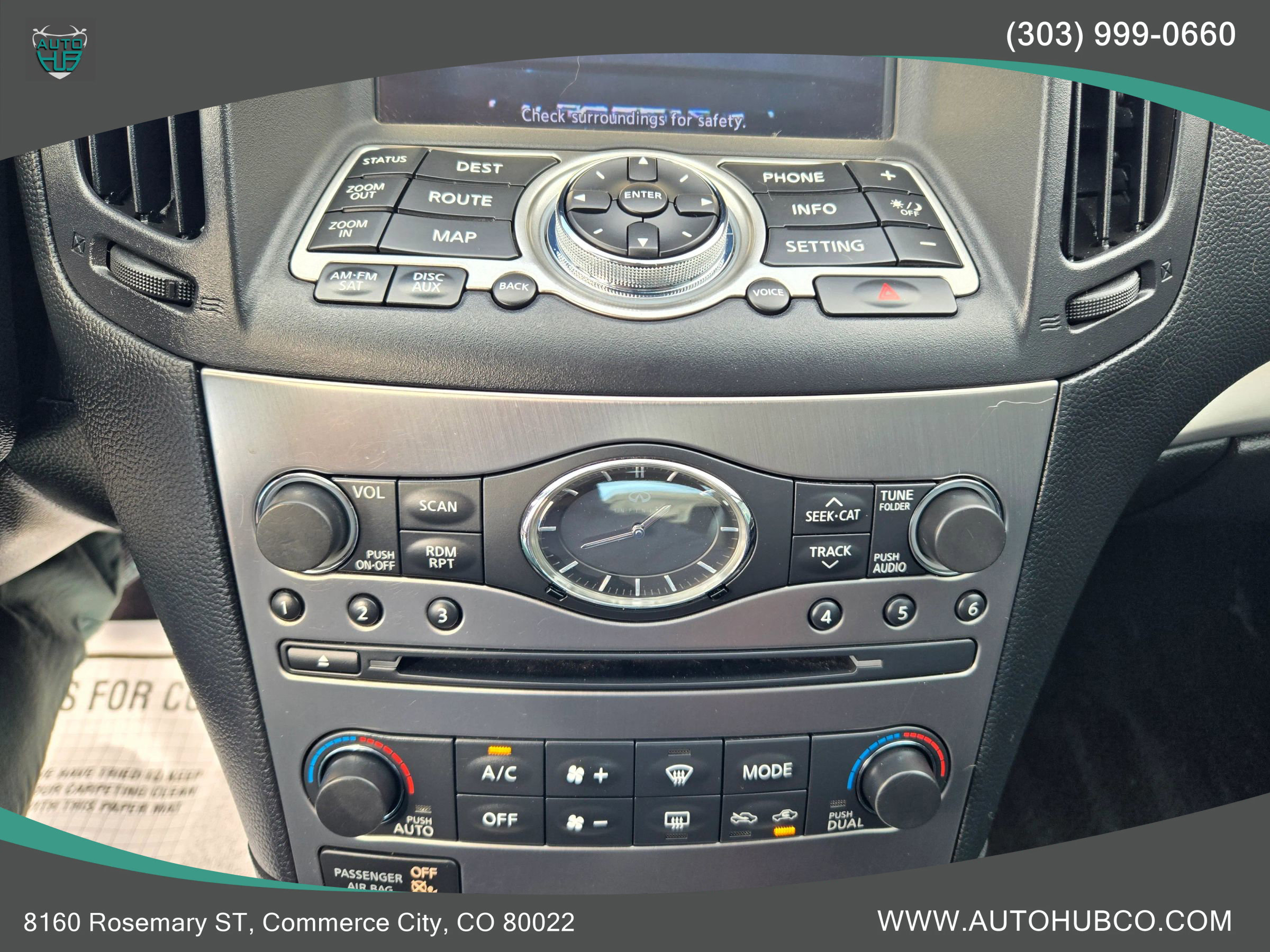 Used 2015 INFINITI Q40 AWD w/ Navigation Package image 15