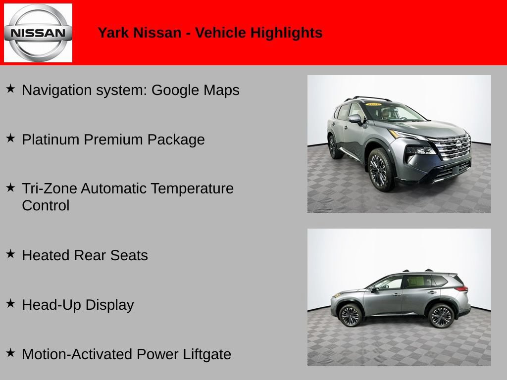 Certified 2026 Nissan Rogue Platinum w/ Platinum Premium Package AWD/4WD image 2