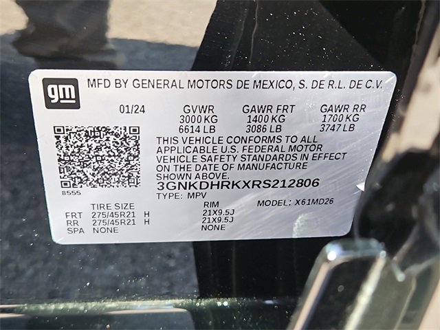 New 2024 Chevrolet Blazer EV RS image 23