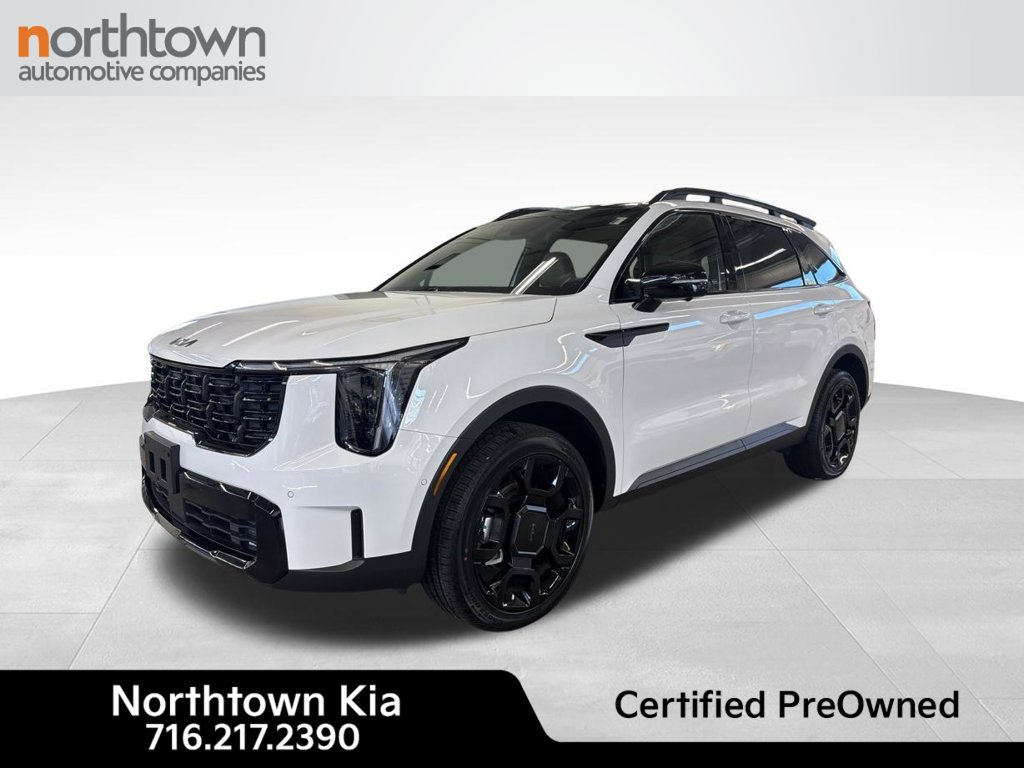 Certified 2026 Kia Sorento SX Prestige w/ Olive Brown Leather Package