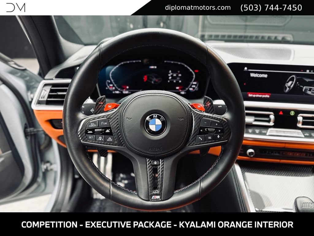 Used 2022 BMW M3 Competition w/ Executive Package AWD/4WD image 29