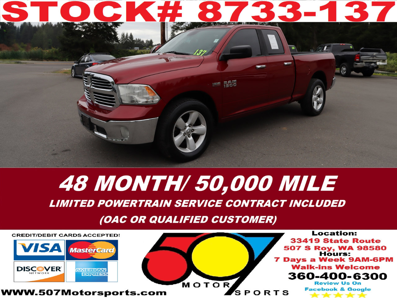 Used 2014 RAM 1500 Big Horn