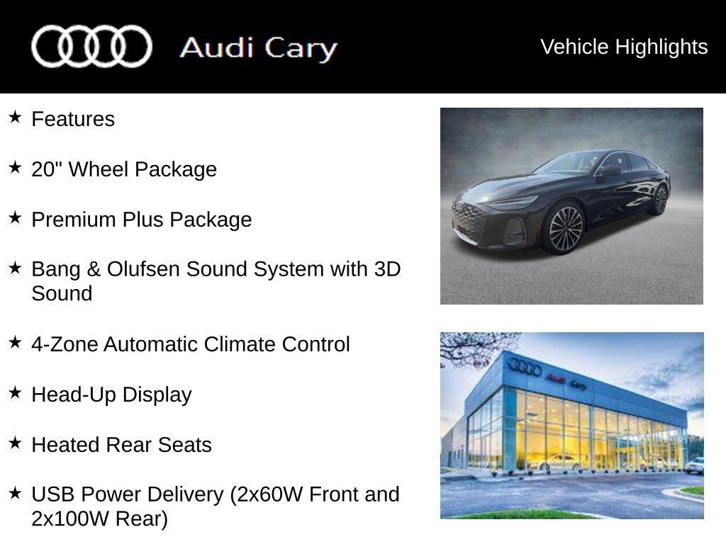Used 2026 Audi A6 Premium Plus w/ Premium Plus Package AWD/4WD image 3