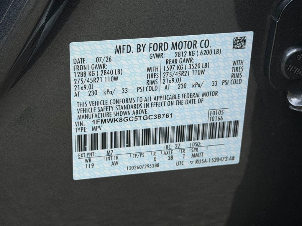New 2026 Ford Explorer ST w/ Sun And Sound Package AWD/4WD image 27