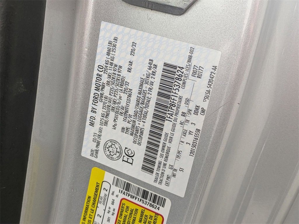 Used 2015 Ford Mustang GT Premium w/ Equipment Group 401A image 29