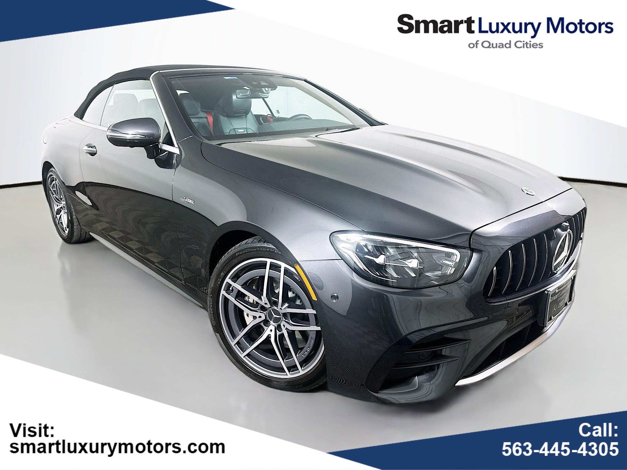 Certified 2023 Mercedes-Benz E 53 AMG 4MATIC Cabriolet image 1