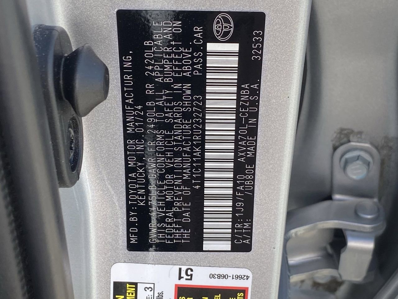 Used 2024 Toyota Camry LE FWD image 34