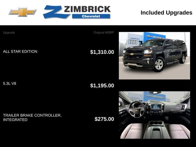 Used 2016 Chevrolet Silverado 1500 LT w/ All Star Edition AWD/4WD image 14