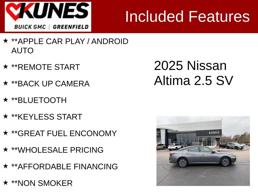 Used 2025 Nissan Altima 2.5 SV image 2