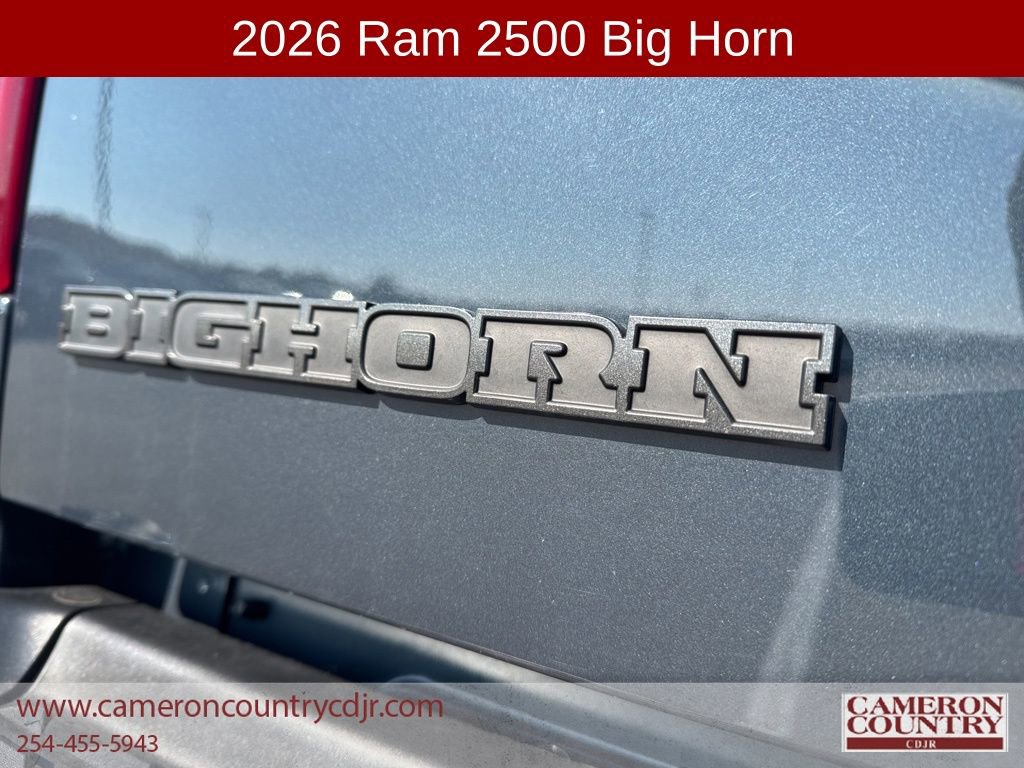 New 2026 RAM 2500 Big Horn image 21