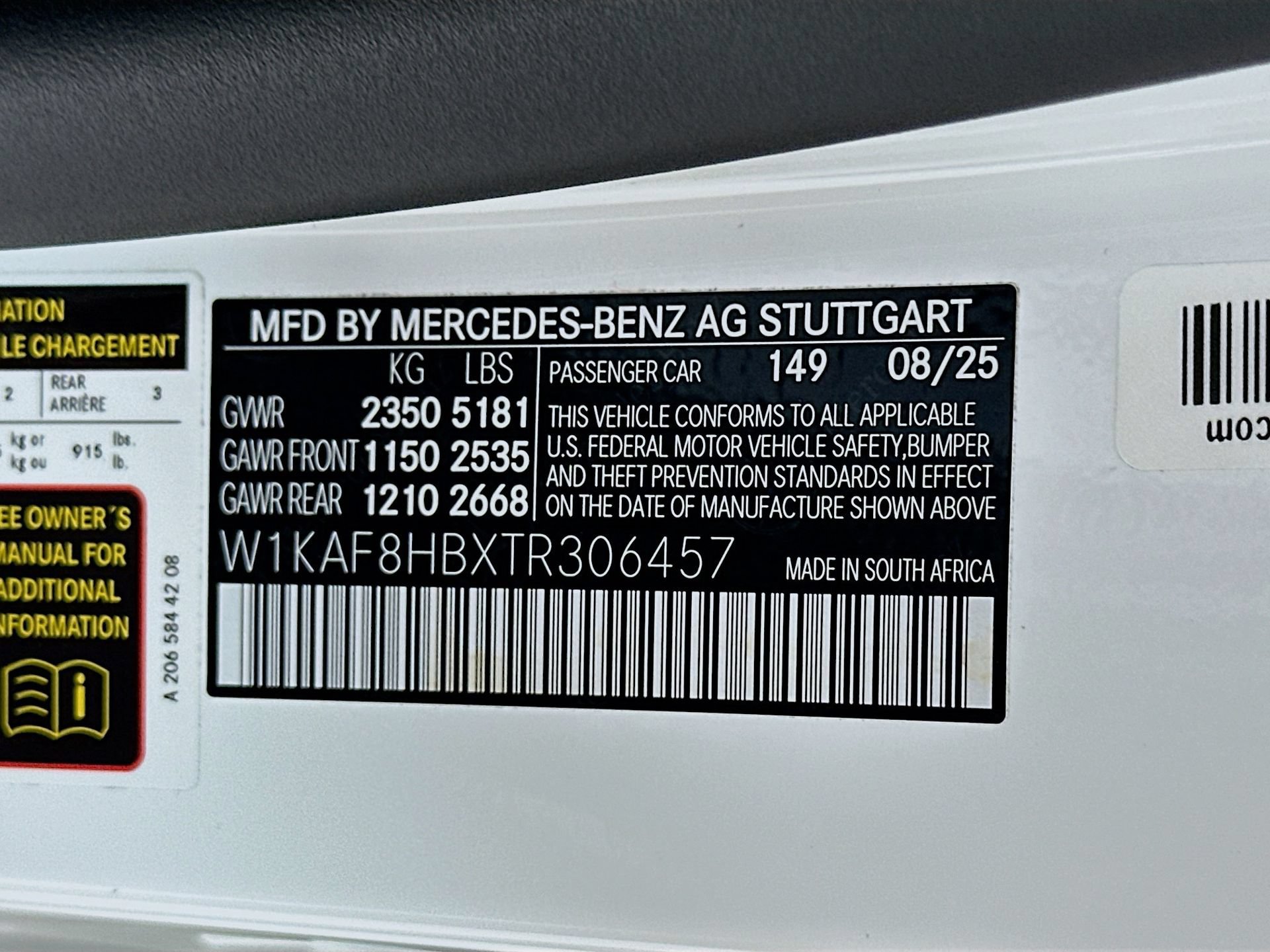 Certified 2026 Mercedes-Benz C 43 AMG 4MATIC Sedan image 36