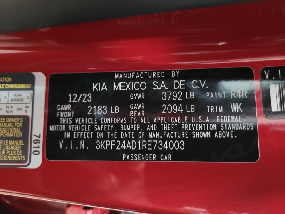 Used 2024 Kia Forte LXS image 33