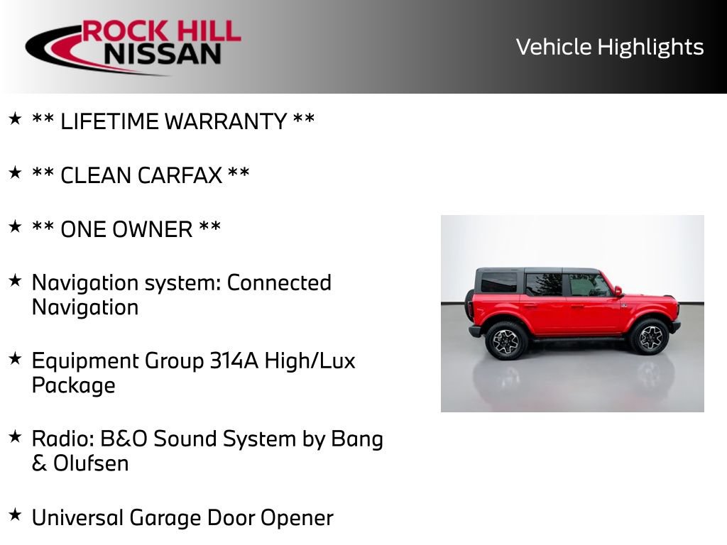 Used 2024 Ford Bronco Outer Banks AWD/4WD image 5
