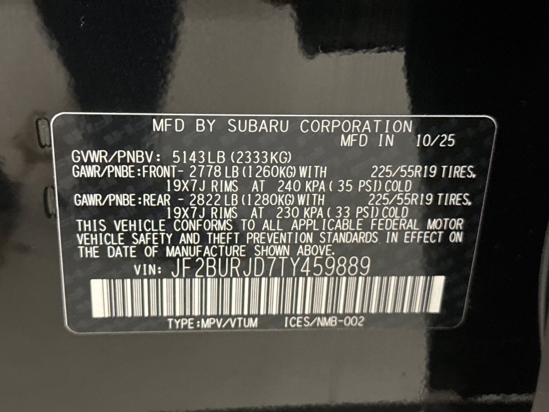 Used 2026 Subaru Outback Touring XT AWD/4WD image 26
